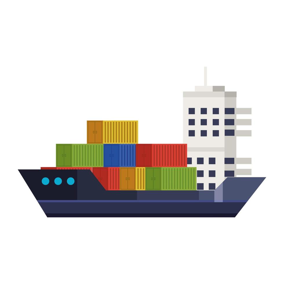 cargo-ship-transportation-isolated-icon-free-vector